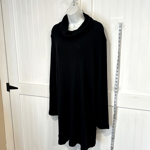 Michael Starr, Los Angeles, Hallee mini shift dress, black size L - Picture 2 of 9